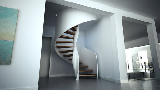 Tornado - Spiral Treppendesign TORNADO