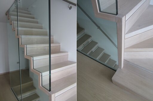 Faltwerk slim - Treppe Zickzack von Siller Treppen