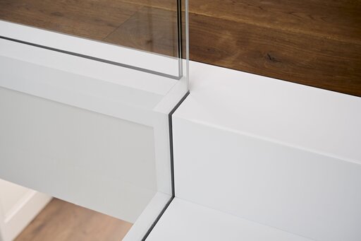 Faltwerktreppe aus Corian - Siller Treppen Muenchen 9 Corian Treppe