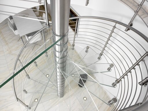 Sciria Clarity - Sciria Clarity Spindel-Glastreppen Siller Treppen Germany 14