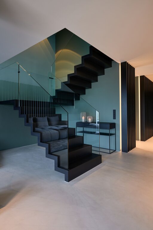 Faltwerktreppe Nuss - diesigner konzept David Weigel Architekt Schreiner Penthouse Nürnberg SillerTreppen 2 klein