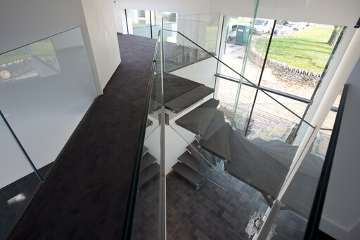 Mistral gewendelt - modern Treppe und bruecke