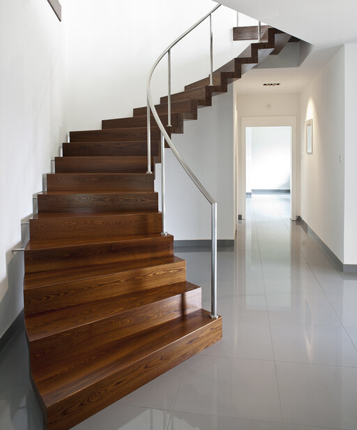 Faltwerk modern - Faltwerk moderne Treppe 2