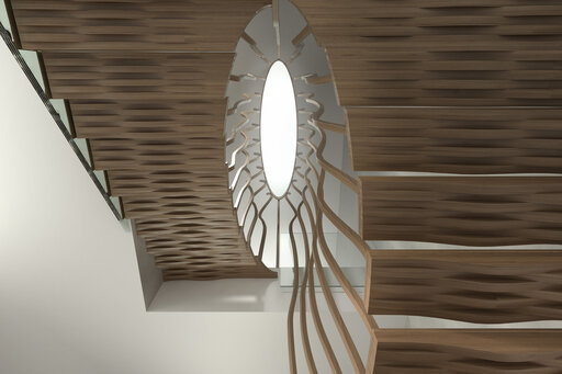 Wave - organische Treppen Siller Treppen