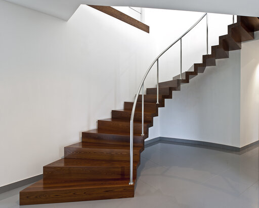 Faltwerk modern - Faltwerk moderne Treppe 1